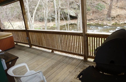 Lansing Cabin | Small, quiet, romantic, reasonably priced cabin, next to a great trout stream