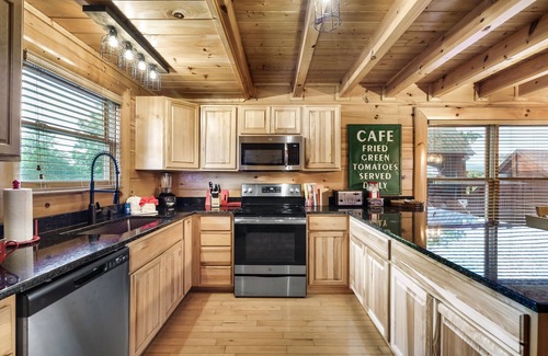 Sevierville Cabin | Smoky Mountain Views | Game Room + Resort Pools & Mini Golf