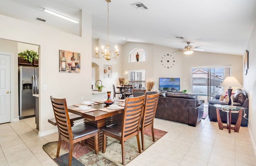 Solana Villa | SOLANA - BEAUTIFUL 4 BEDROOM POOL HOME, WITH SPA AND GAME ROOM, CLOSE TO DISNEY