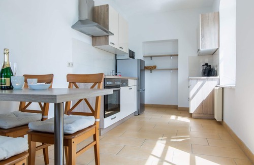 Pirna Apartment | 'Sonnenstein Castle' above the roofs of Pirna with a breathtaking view!