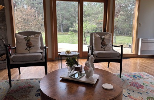 Liberty House | Sophisticated 4bedroom retreat with stunning views on 13 wild acres in Catskills