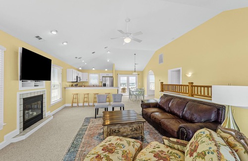 Rodanthe House | Sound-front home with private pool, hot tub, grill, outdoor shower, & water views