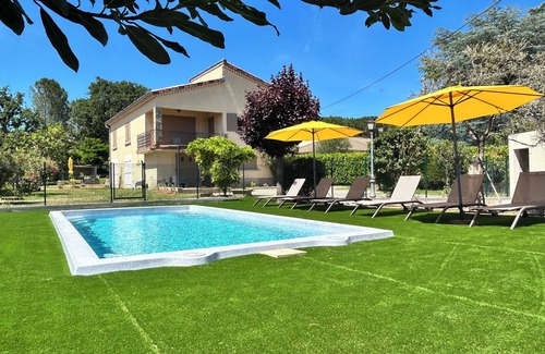 Vallon-Pont-d'Arc House | South Ardèche vacation home with private pool, 5 minutes from the river.