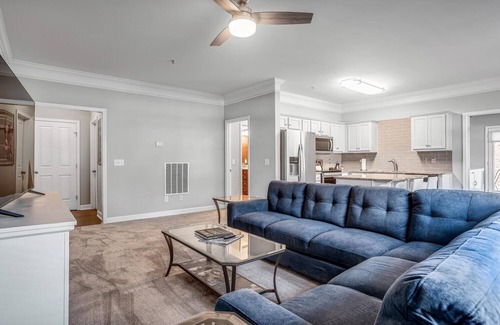 Historic Waverly Apartment | Spacious 1 Bedroom with Pool, Gym and Private Patio in 12 South/Melrose