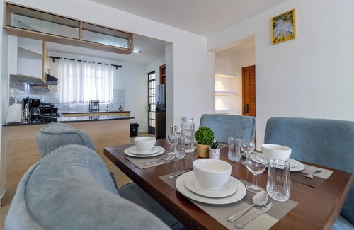 Ruiru Apartment | Spacious 3-bedroom apartment with WiFi, swimming pool in vibrant Tatu City