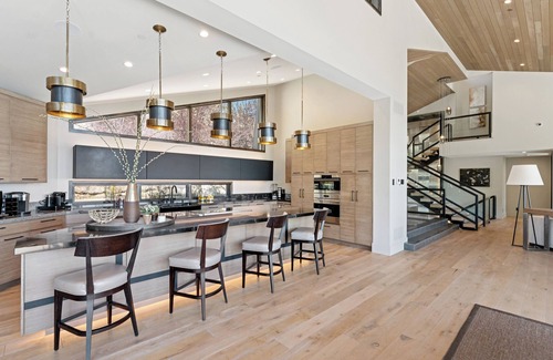 Deer Valley House | Spacious 7BR Deer Valley Ski In Ski Out Retreat w Theater and Elegant Mountain Style