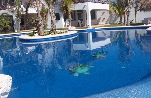 Akumal Condo | Spacious Akumal Condo, Beautiful View and Pool in Elegant Comfy Mi Casa del Mar