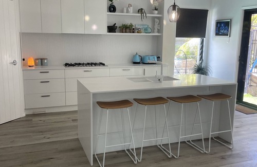 Dicky Beach House | SPACIOUS BEACH HOUSE in beautiful Dicky Beach with private pool.