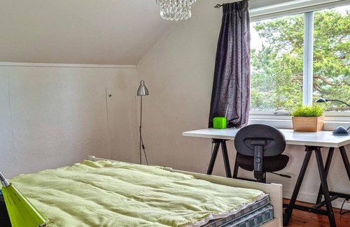 Grimstad House | Spacious cottage with fjord view of old fishing village.