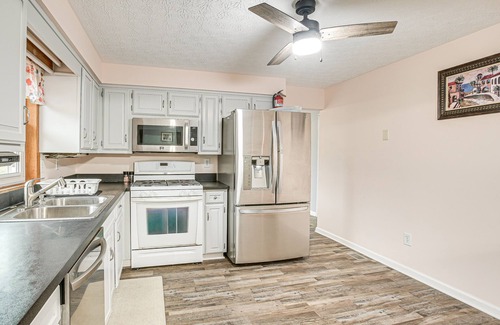 Delaware House | Spacious Delaware Home w/Game Room!