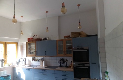 Vetschau/Spreewald Condo | Spacious double room surrounded by greenery