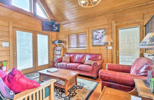 Warm Springs House | Spacious Fairplay Cabin with Deck and Dry Sauna!