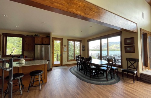 Grand Lake House | Spacious Lakefront Home, Private Dock & Beach, Elevator, Stunning Views