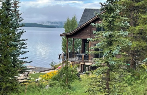 Grand Lake House | Spacious Lakefront Home, Private Dock & Beach, Elevator, Stunning Views