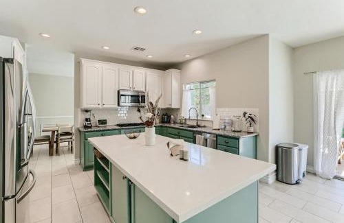 Rhodes Ranch House | Spacious Luxury Desert Retreat with Heated Pool Putt putt and a playground for family