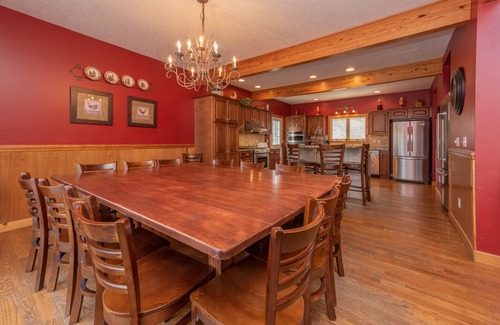 Thayerville House | Spacious Mountain Escape w/Hot Tub and Fireplace