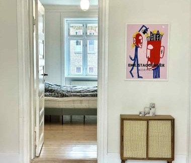 Vesterbro Apartment | Spacious Nordic Design Vesterbro Home I 3 min to Metro