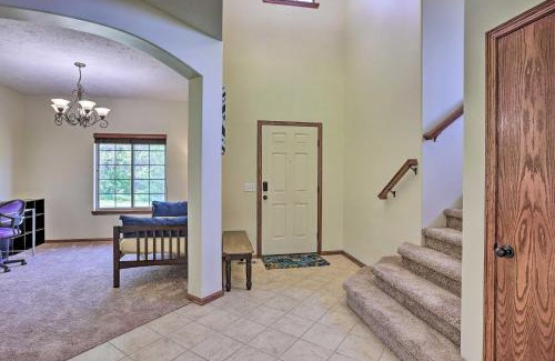 Millard House | Spacious Omaha Home with Expansive Yard and Patio