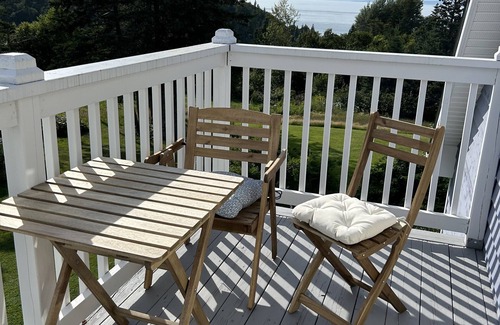 Hall's Harbour Apartment | Spacious suite with oceanview sunset balcony. Close beach, restaurant, harbour
