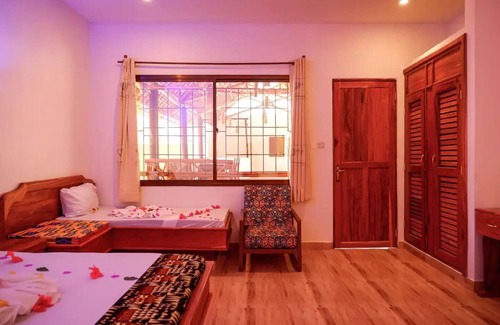 Nungwi Bed & Breakfast | Spacious Triple Room no3 in Nungwi near the beach