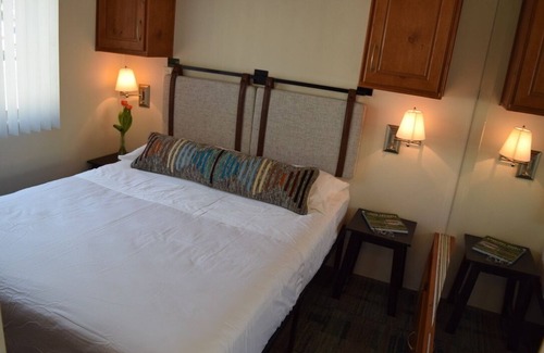 Desert Hot Springs Resort | Spectacular Desert Tiny Home with Views and Mineral Hot Springs