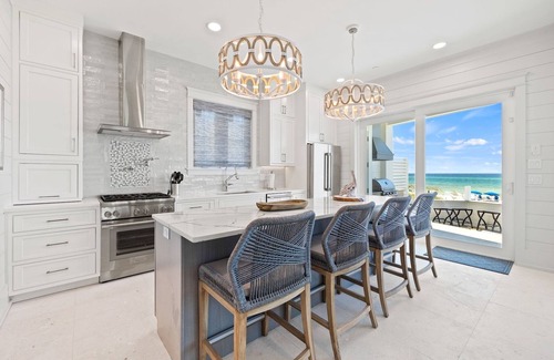 Inlet Beach House | Spend Fall by the Beach! Gulf Front! Private Pool! Low-Speed Vehicle!