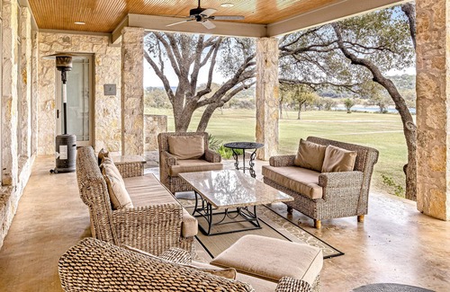 Spicewood House | Sprawling, lakefront estate with a dock, game room, fast WiFi & gourmet kitchen
