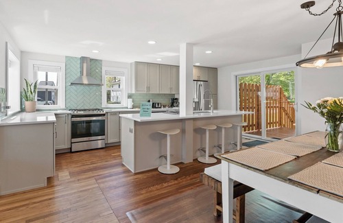 Spring Lake Cottage | Spring Lake cottage with hot tub, private waterfront and views, boat dock