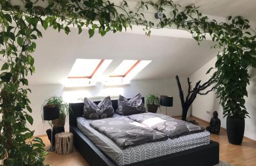 Cottbus Apartment | Stadtdschungel FeWo mit Balkon