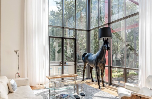 Seaside House | Stairway to Heaven : Ultra Modern, Artistic, Seaside FL Rooftop Patio