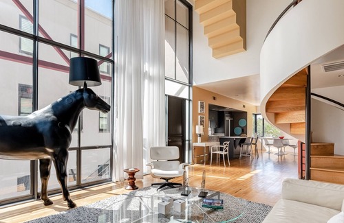Seaside House | Stairway to Heaven : Ultra Modern, Artistic, Seaside FL Rooftop Patio