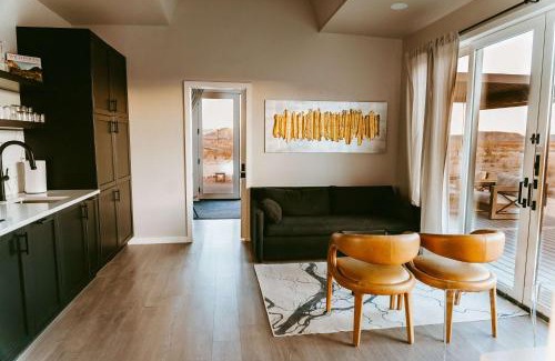 Study Butte-Terlingua House | Stardust Big Bend Luxury A-Frame#2 with a fab view