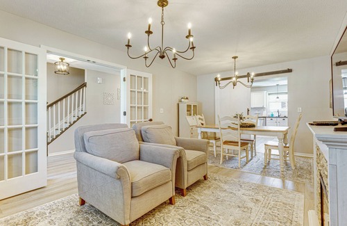 Lewis Center House | Stay & Play in Lewis Center: Home w/Spacious Deck