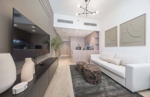 Jumeirah Village Triangle Apartment | StayShort - Elegant Studio in JVT Sleeps 3 with Balcony