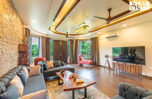 Gurugram Villa | StayVista at Wandering Vines 4BHK Luxury villa with FREE BF, Indoor Pool in Delhi Sohna