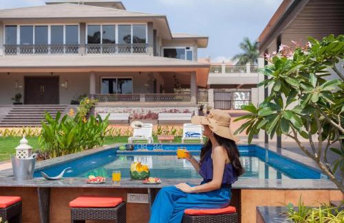 Kune N.m. Villa | StayVista's The Cincin with Elegant Rooms, Snooker Table, Pool, Scenic View