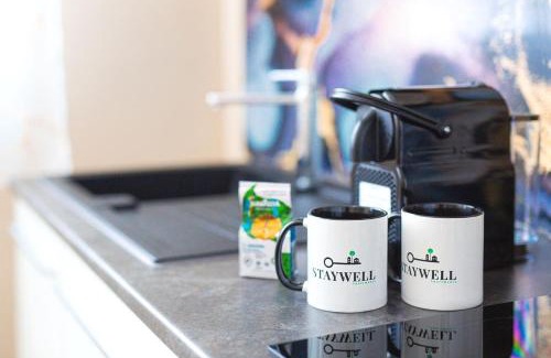 Kernstadt Apartment | STAYWELL Zentral für 7 I Küche I Parkplatz I Netflix