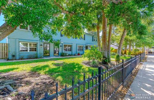 New Smyrna Beach House | STEPS from Flagler Avenue! Charming Home with Private Garage and Full Kitchen!
