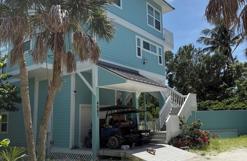 Jose's Hideaway House | Steps from the beach! Spacious island retreat with pool, grill, and space for 12
