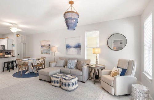 Dune Allen Beach Condo | STEPS TO BEACH. POOL. BIKES. HEART OF 30A!