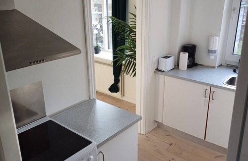 Hjørring Condo | Stilfuld Lejlighed i Centrum af Hjørring. Kun 5 Minutter fra Gågaden