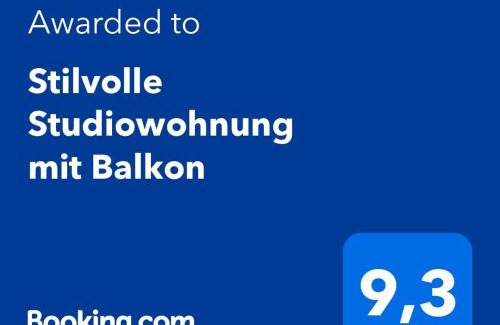 Wiedenbruck Apartment | Stilvolle Studiowohnung mit Sonnenterasse