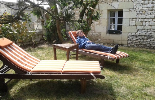 Bournand House | Stone Cottage, 2 bedrooms up to 6, pool, in a XVIIth C Castle, Loire Valley