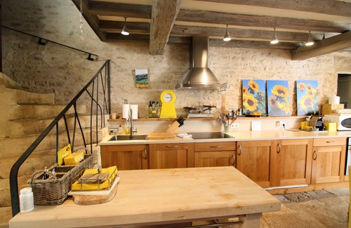 Flavigny-sur-Ozerain House | Stone house from 17th c. seen on "House Hunters International Renovations"