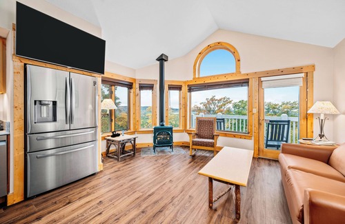 Glen Arbor Condo | Stony Brook 24 | Top Floor, Heated Pool, Lake Michigan View