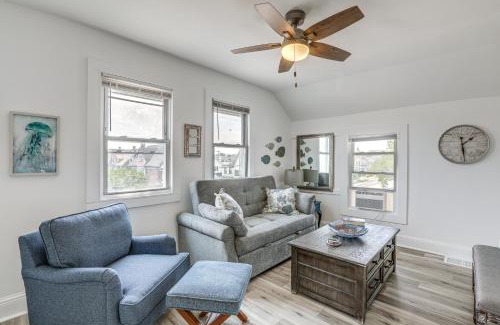 Ocean Grove Apartment | Stroll to Ocean Grove Boardwalk and Beach Sleek Apt