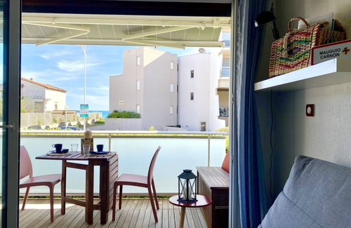 Carnon-Plage Apartment | Studio à 10 pas de la Plage