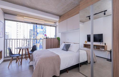 Cerqueira Cesar Apartment | Studio 1206 Jardins - Completo Luxo