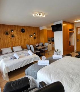 Ovronnaz Apartment | Studio 4206 Les Sources aux Bains d'Ovronnaz