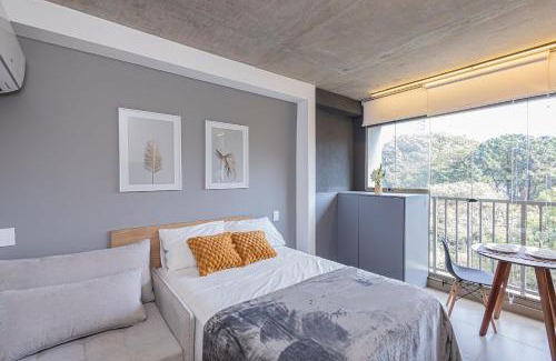 Cerqueira Cesar Apartment | Studio 803 Jardins - Luxo com Sofa Cama